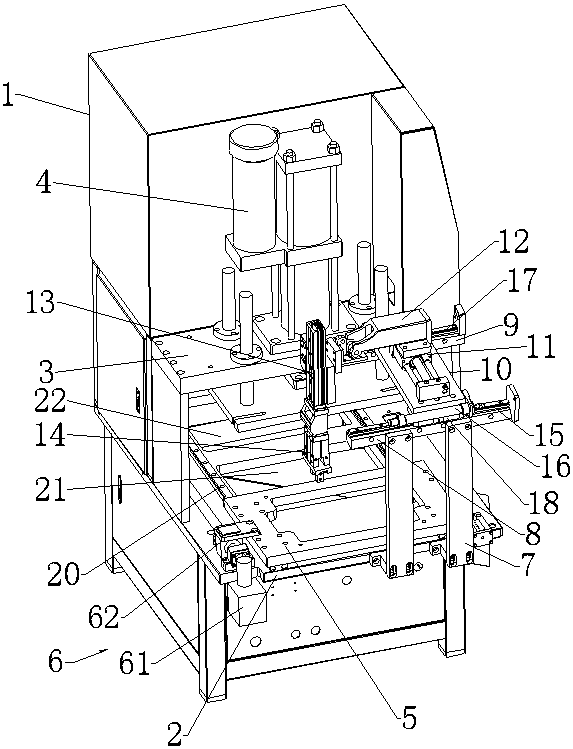 Automatic water gap classifying machine