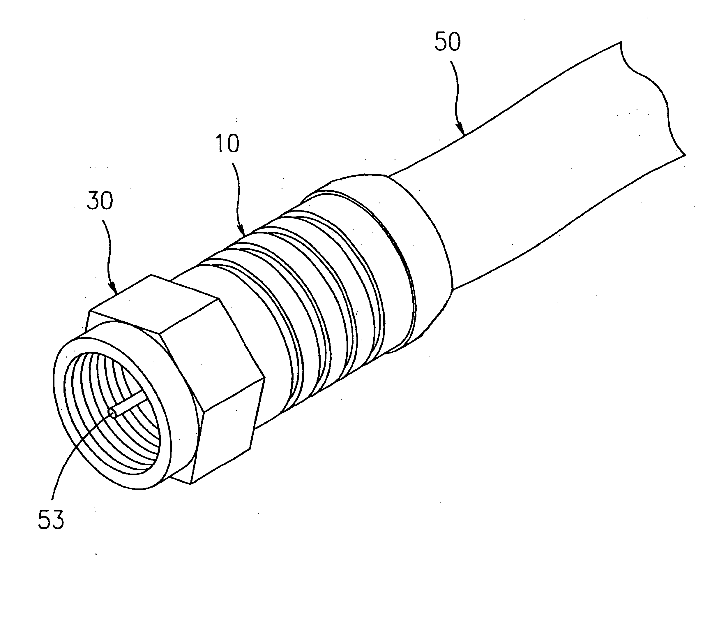Connector for electrical cords and cables