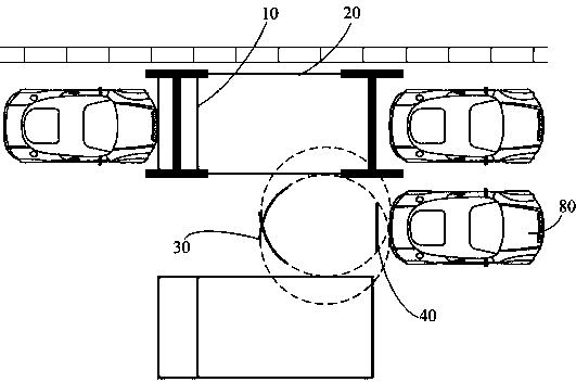 Auxiliary parking device