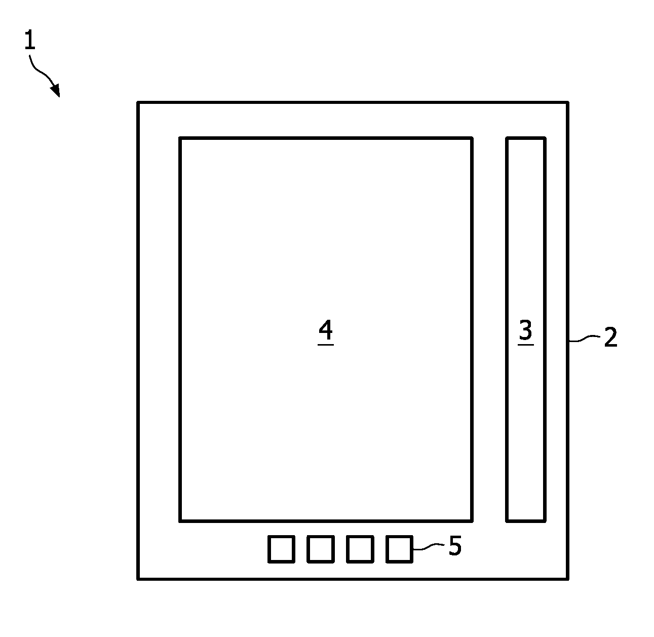 User interface for a multi-point touch sensitive device