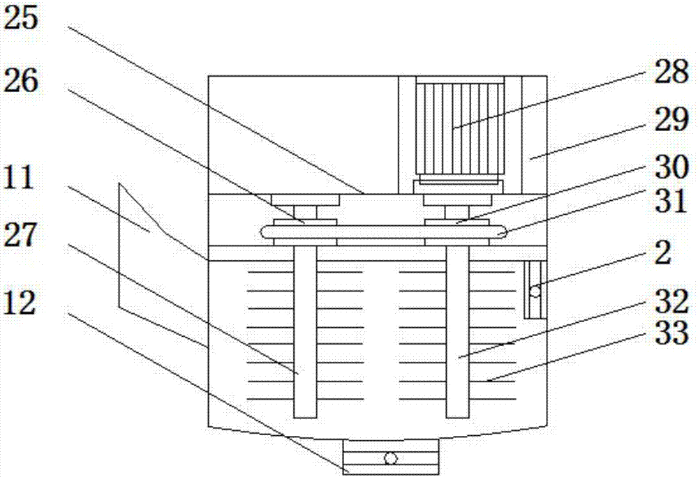 Pseudo-ginseng slicing and drying device with steaming function