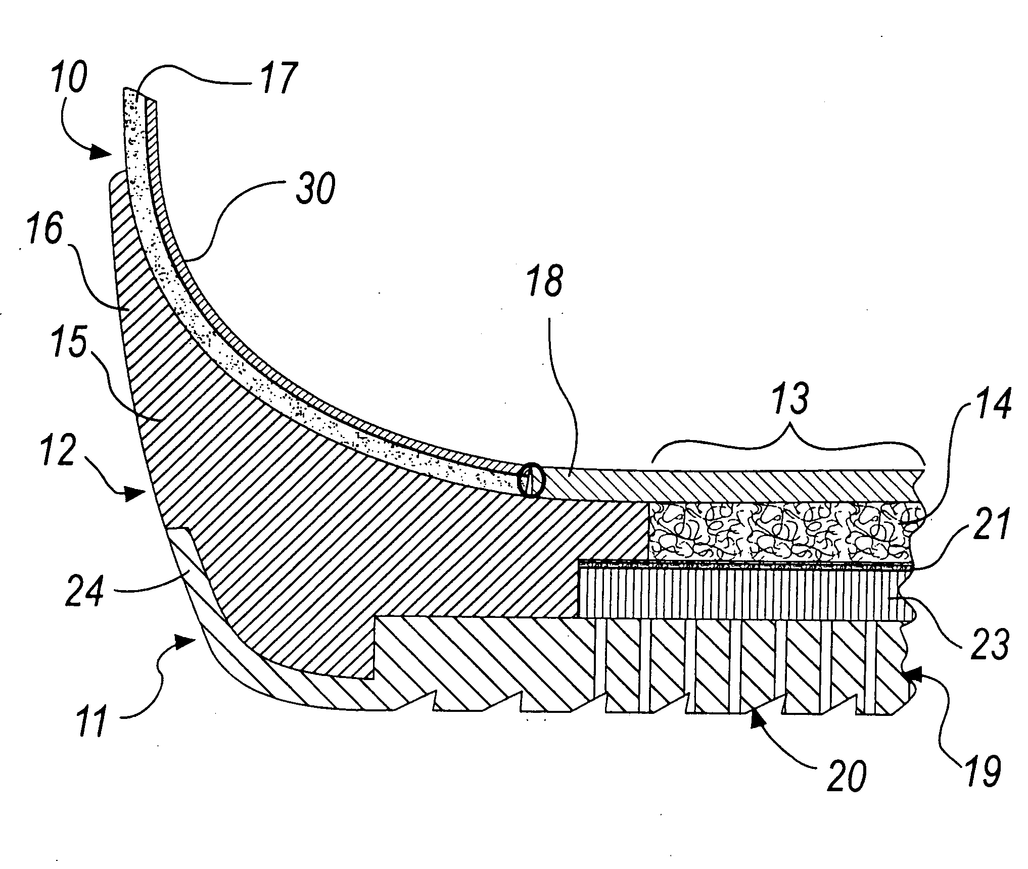 Vapor-permeable and waterproof sole for shoes, shoe manufactured with the sole, and method for manufacturing the sole and the shoe