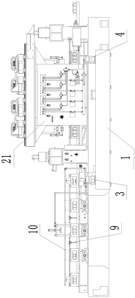 Honing solution collecting and cooling system for honing production line