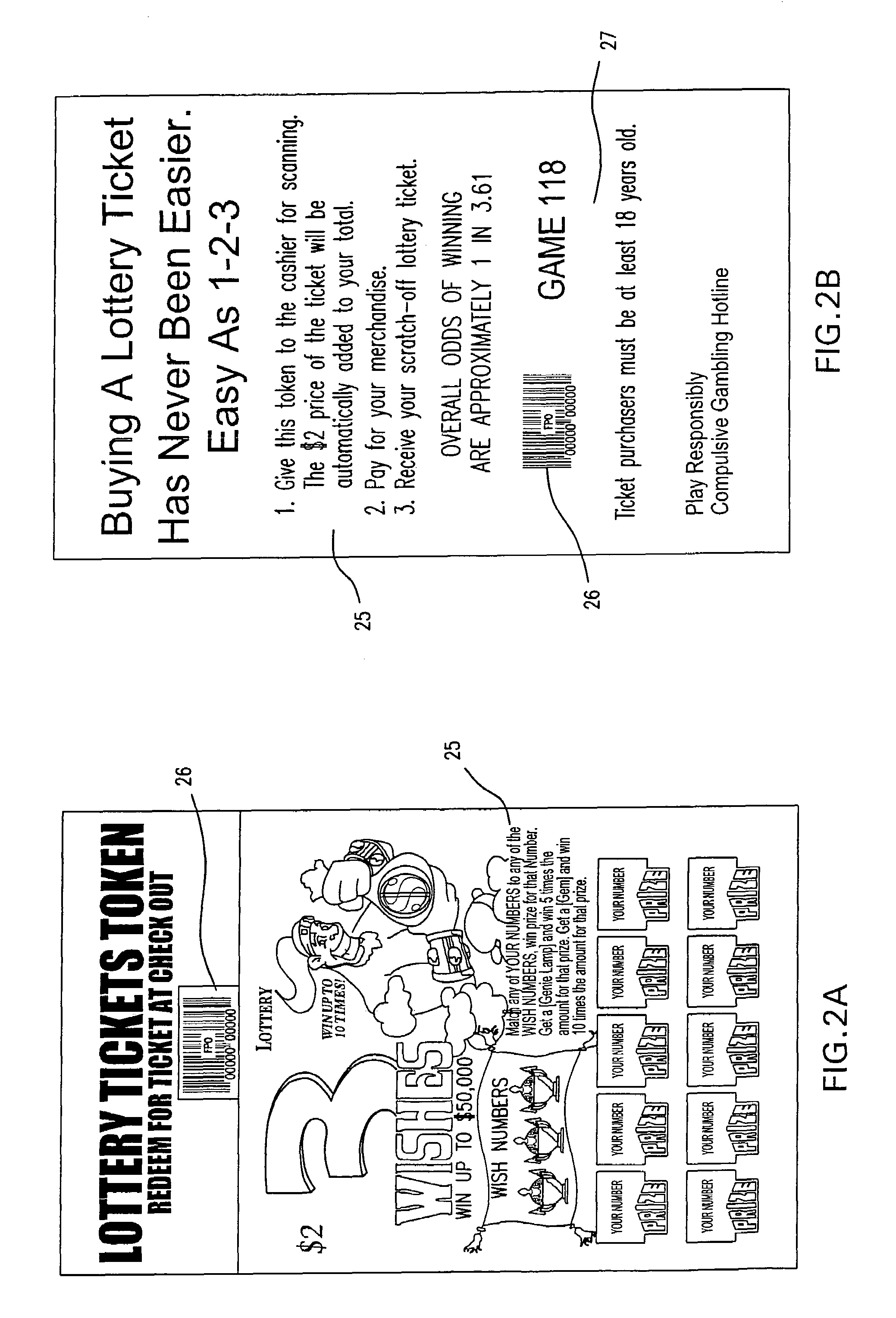 System and method for selling lottery game tickets through a point of sale system