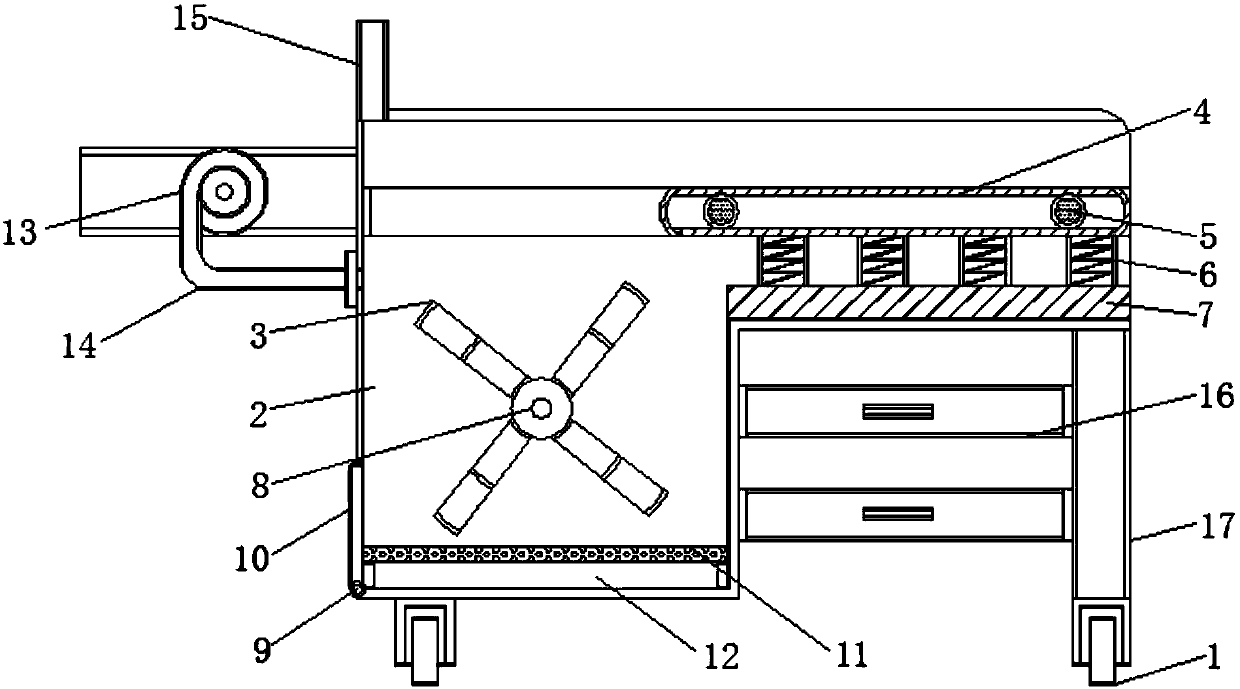 Industrial material sorting machine