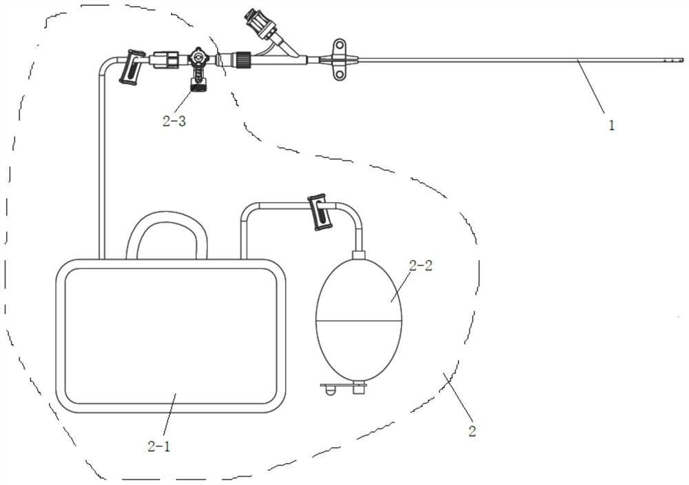 Drainage tube device