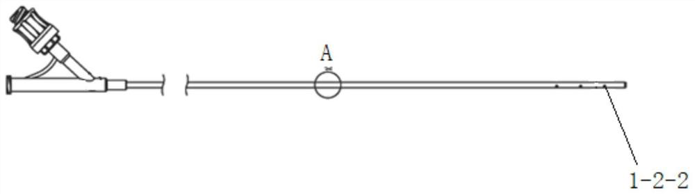 Drainage tube device