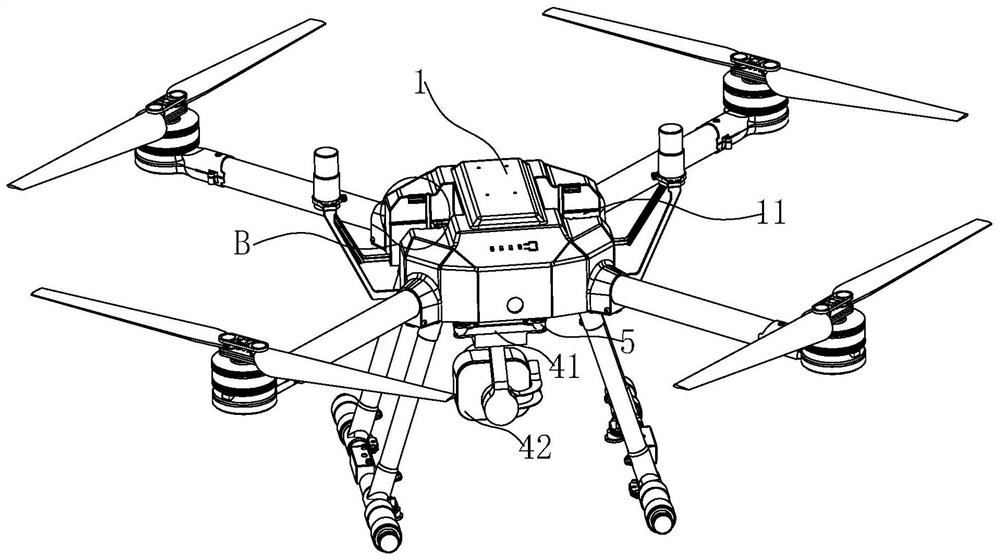 Unmanned aerial vehicle structure