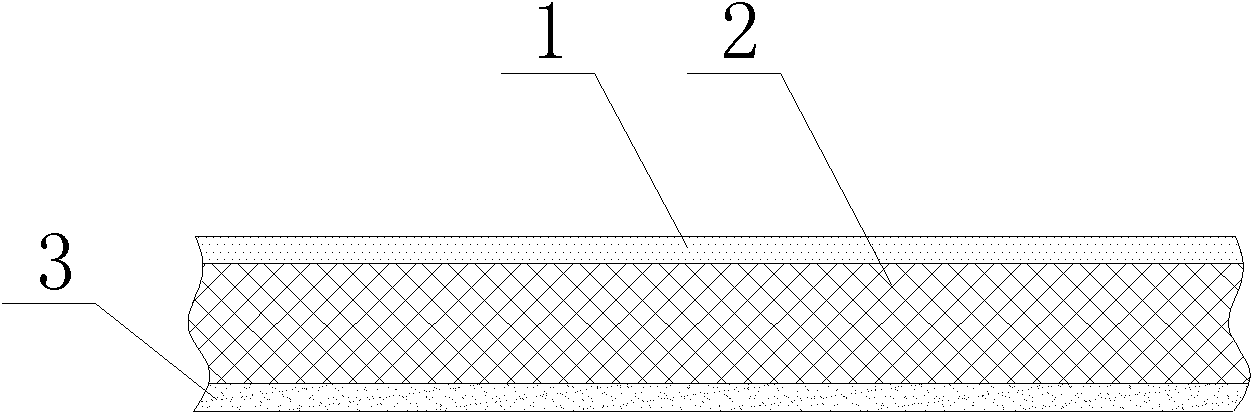 Formula of non-woven cloth and diaper made of non-woven cloth