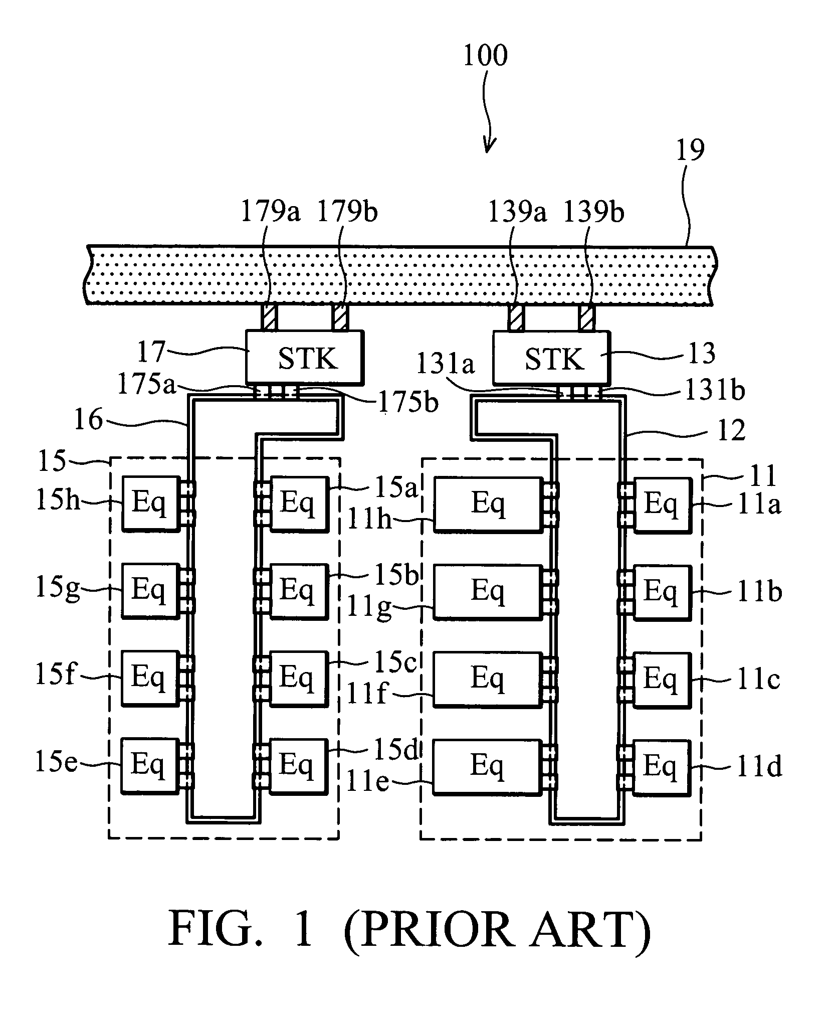 Transport system with multiple-load-port stockers