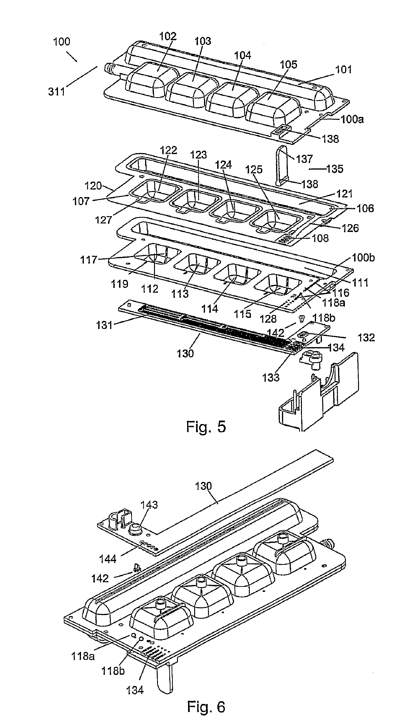 Analysis system with a remote analysing unit