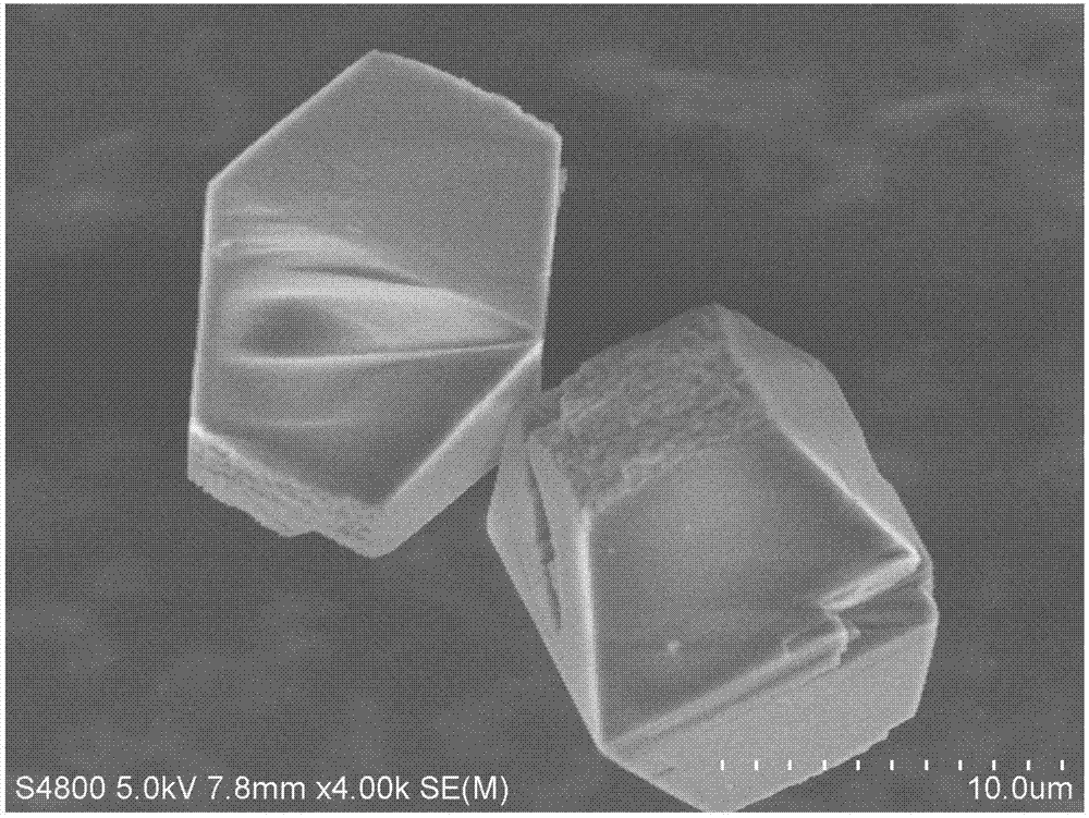 1,4-hexaethyl butanediamine hydroxide, preparation method and application