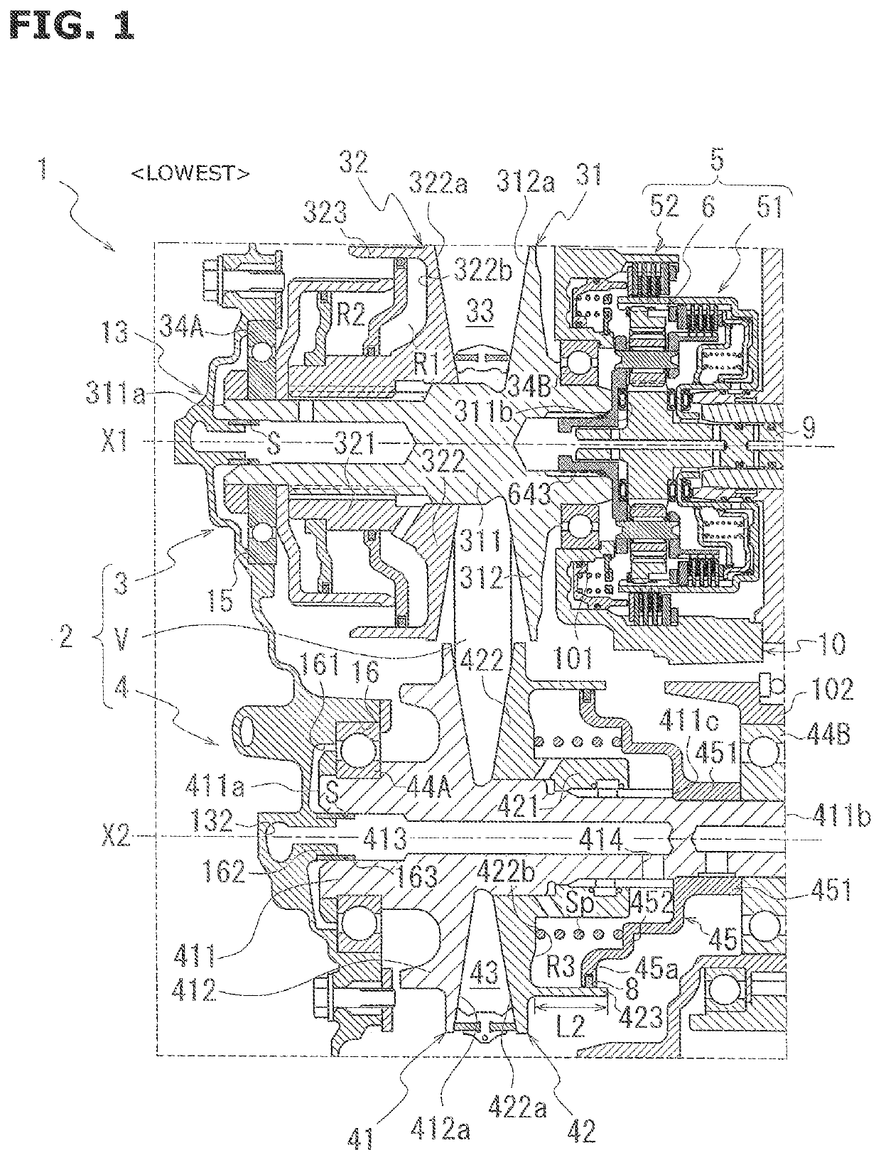 Continuously variable transmission for vehicle