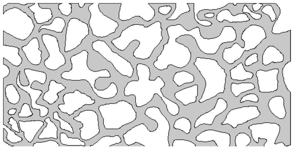 Measuring method of oil-water two-phase interference pressure gradient