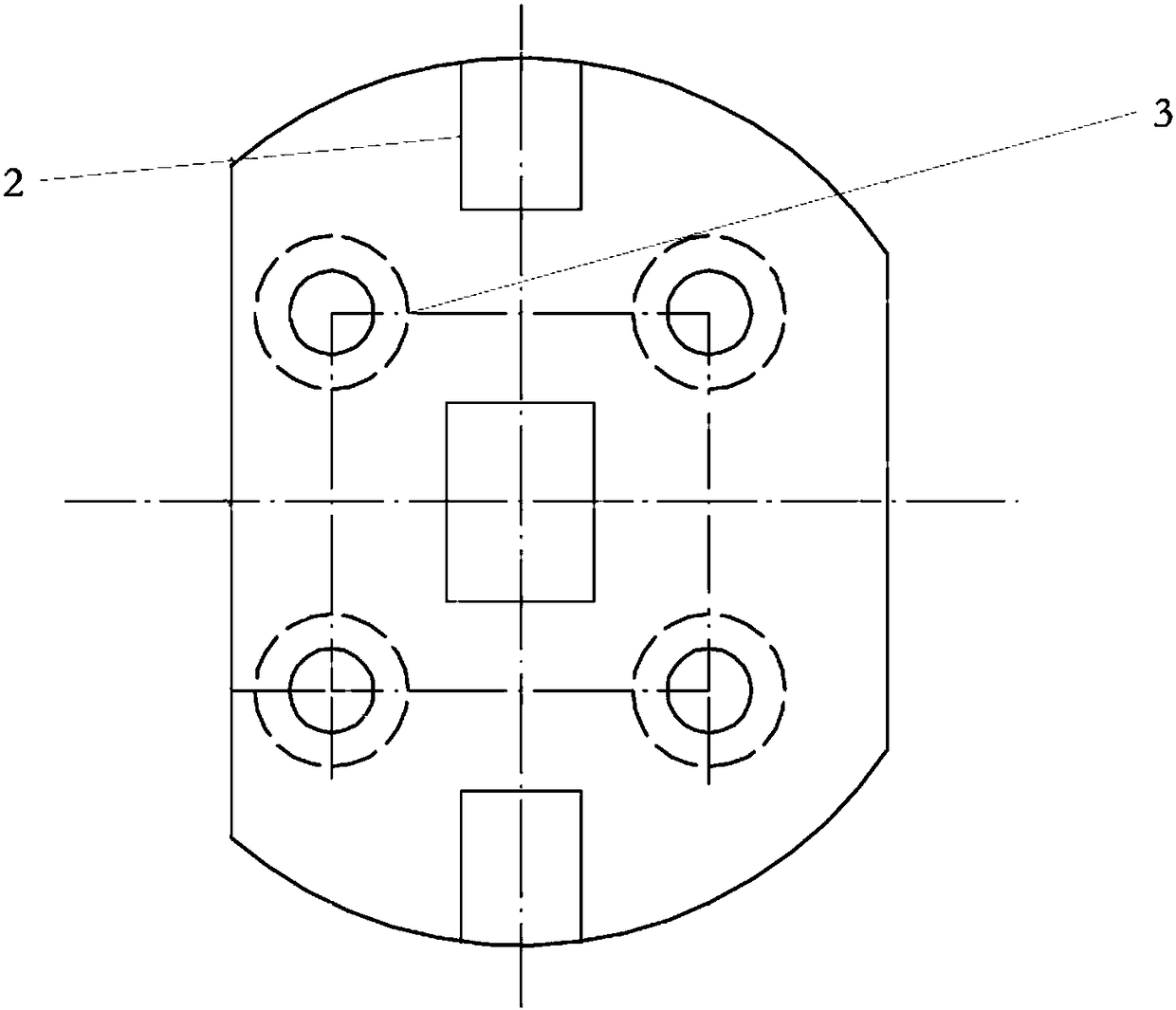 Press riveter with special-shaped head stripping plate