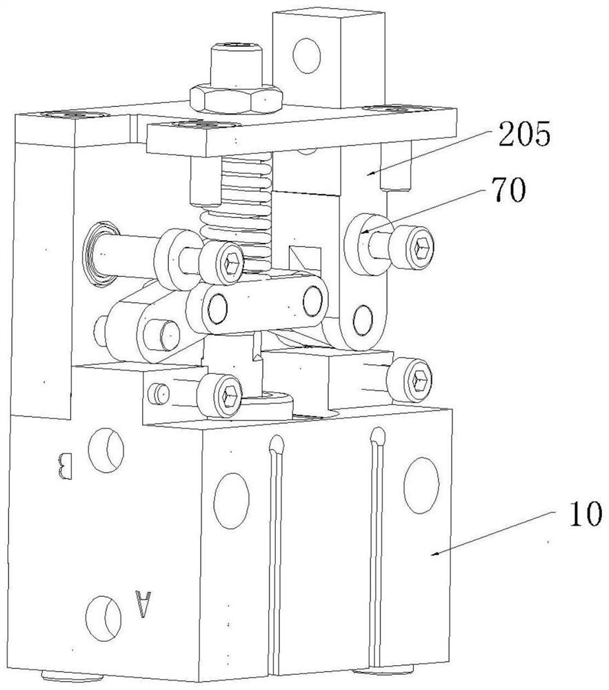 Field angle type manipulator and gas path system thereof