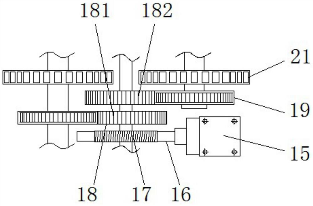 A file automatic rotary retrieval device based on motor control