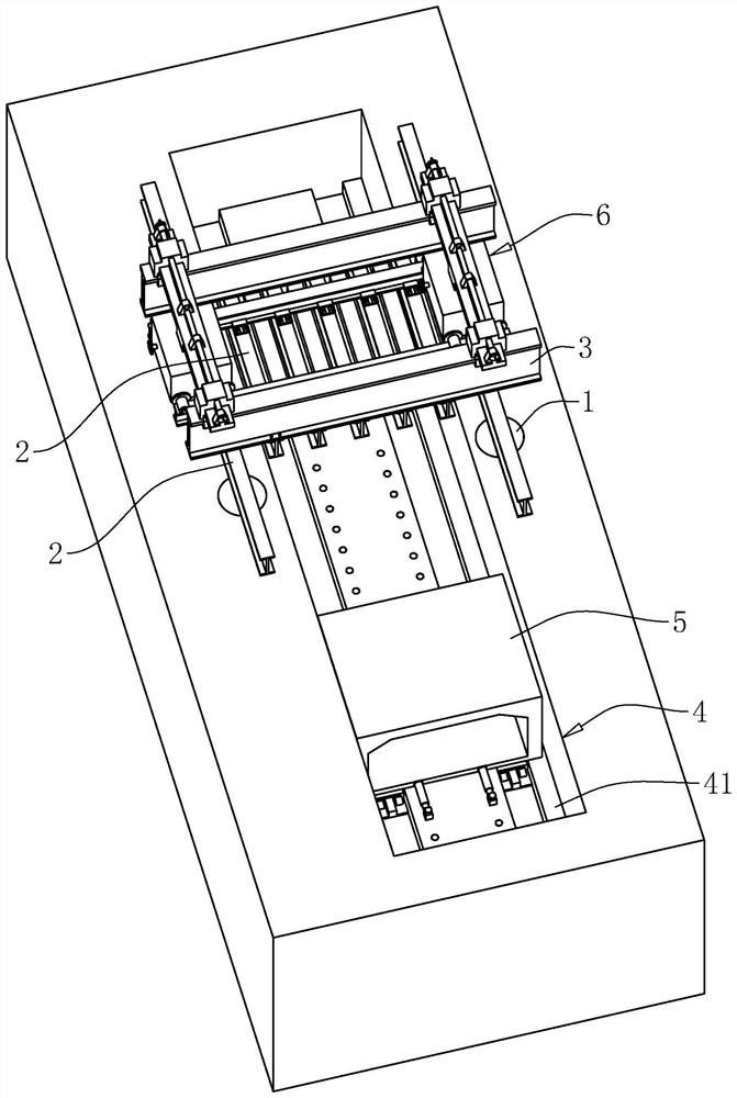 Construction method of overhead line jacking underpass type reinforced concrete frame bridge by auxiliary beam lifting method