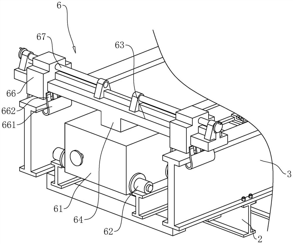 Construction method of overhead line jacking underpass type reinforced concrete frame bridge by auxiliary beam lifting method