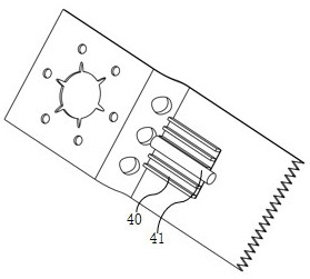 A deicing device for icing wind tunnel test