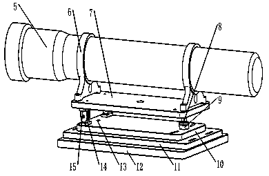 North orientation reference device for self calibrating