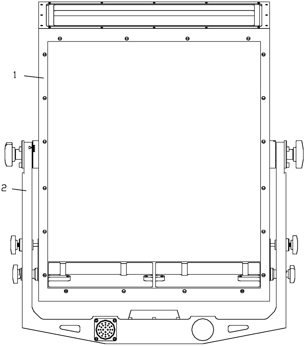 A Radar Antenna Manual Pitching Mechanism