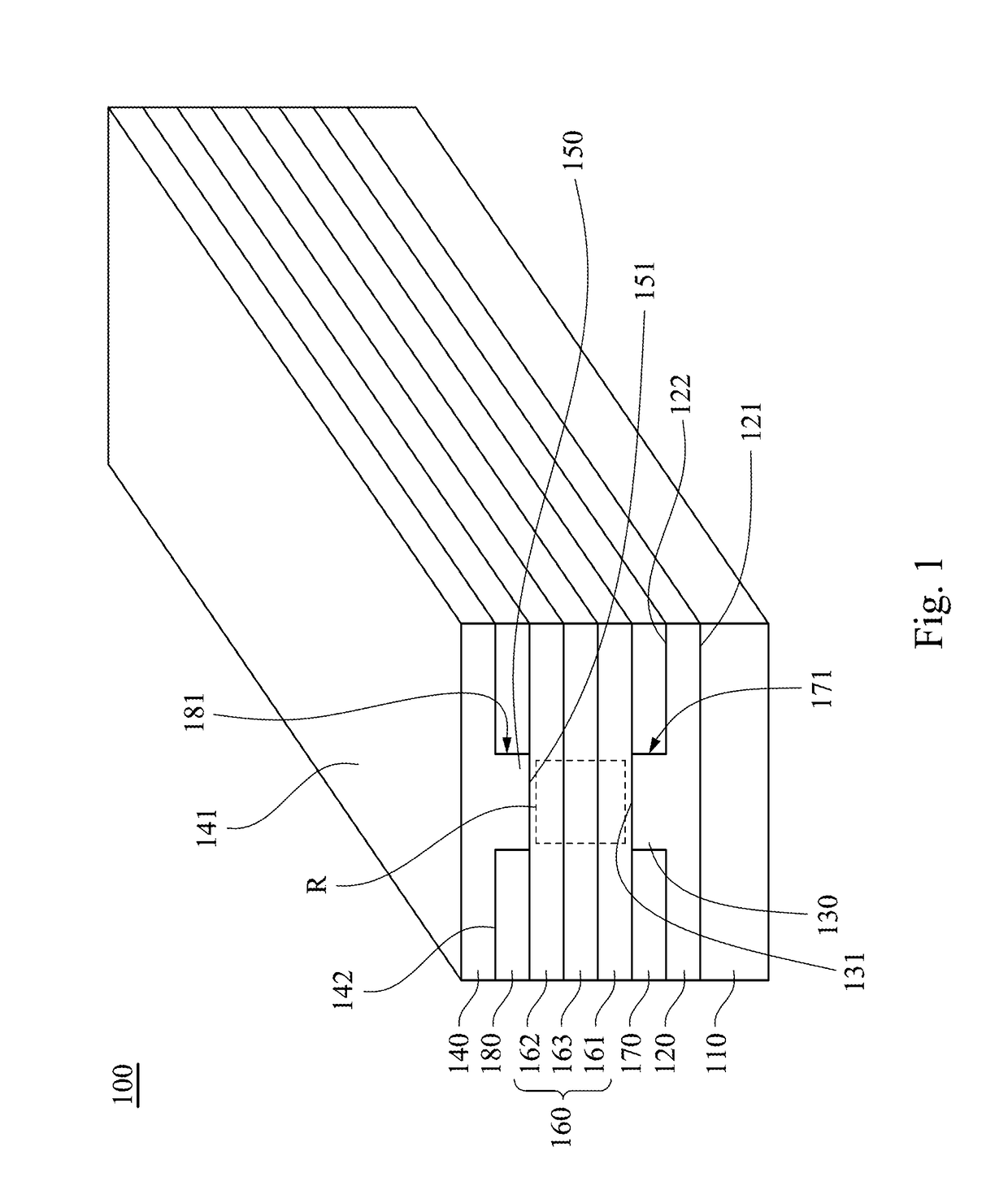 Side-view light emitting laser element