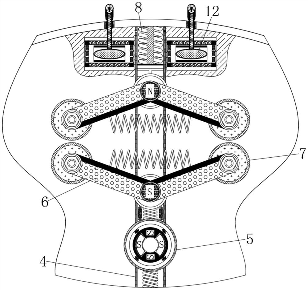 Winding device with mistaken touch function and used for emergency security and protection waterproof pipe