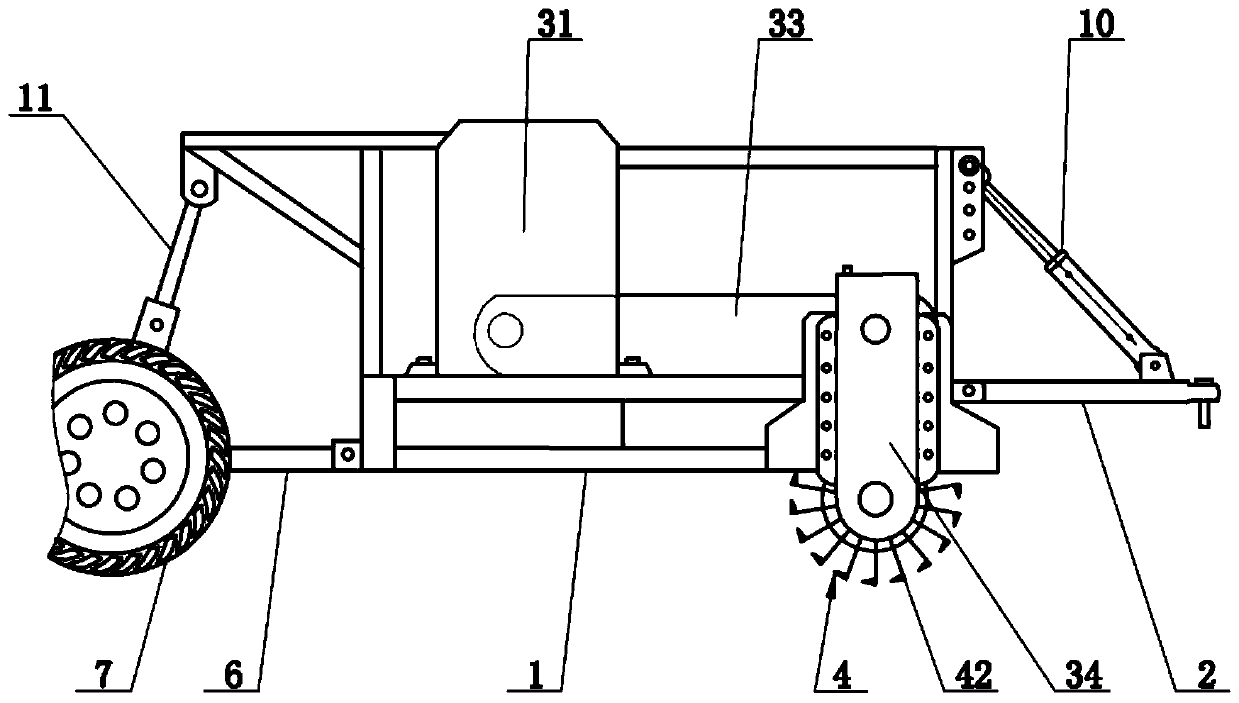 Soil preparation machine