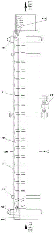 Internal heat rotary kiln coal dry distillation device
