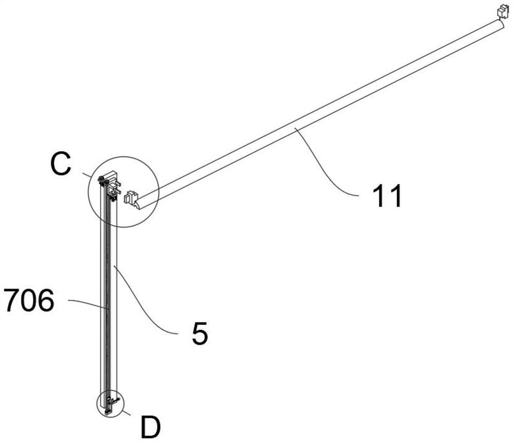 An electric curtain based on remote wireless communication control