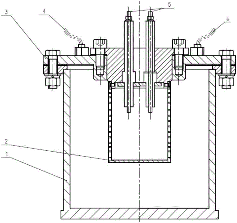 Rapid low-humidity explosion tank device for static safety detection