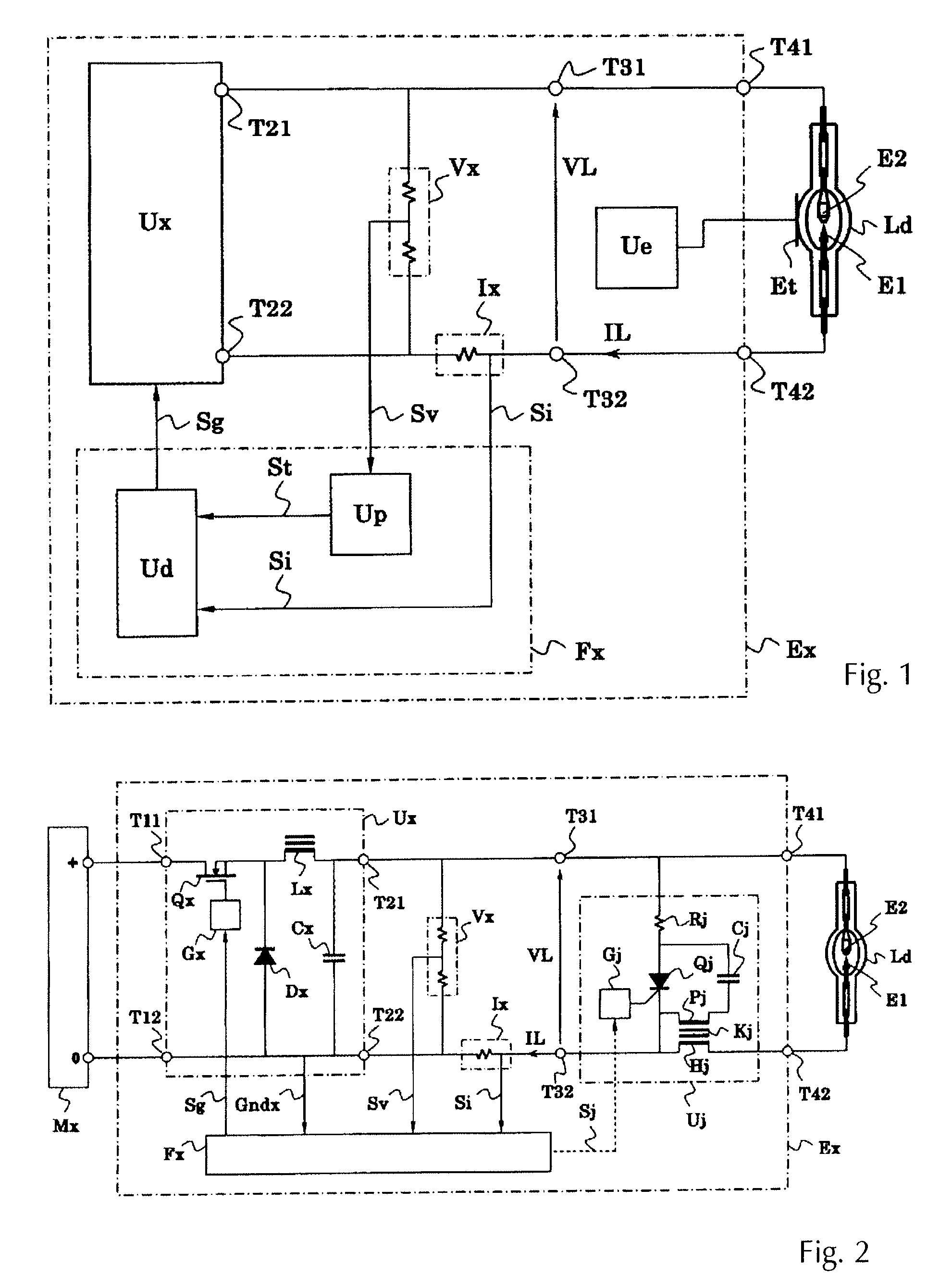 Discharge lamp ignition device and projector