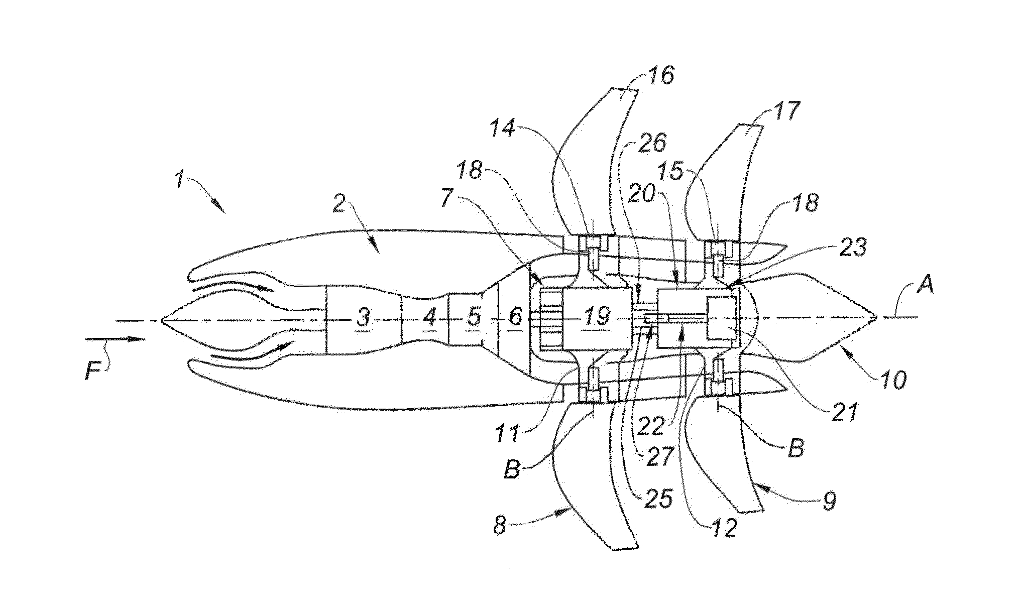 Device for the blind coupling of fluidic, electrical or similar supplies, to a receiving control mechanism