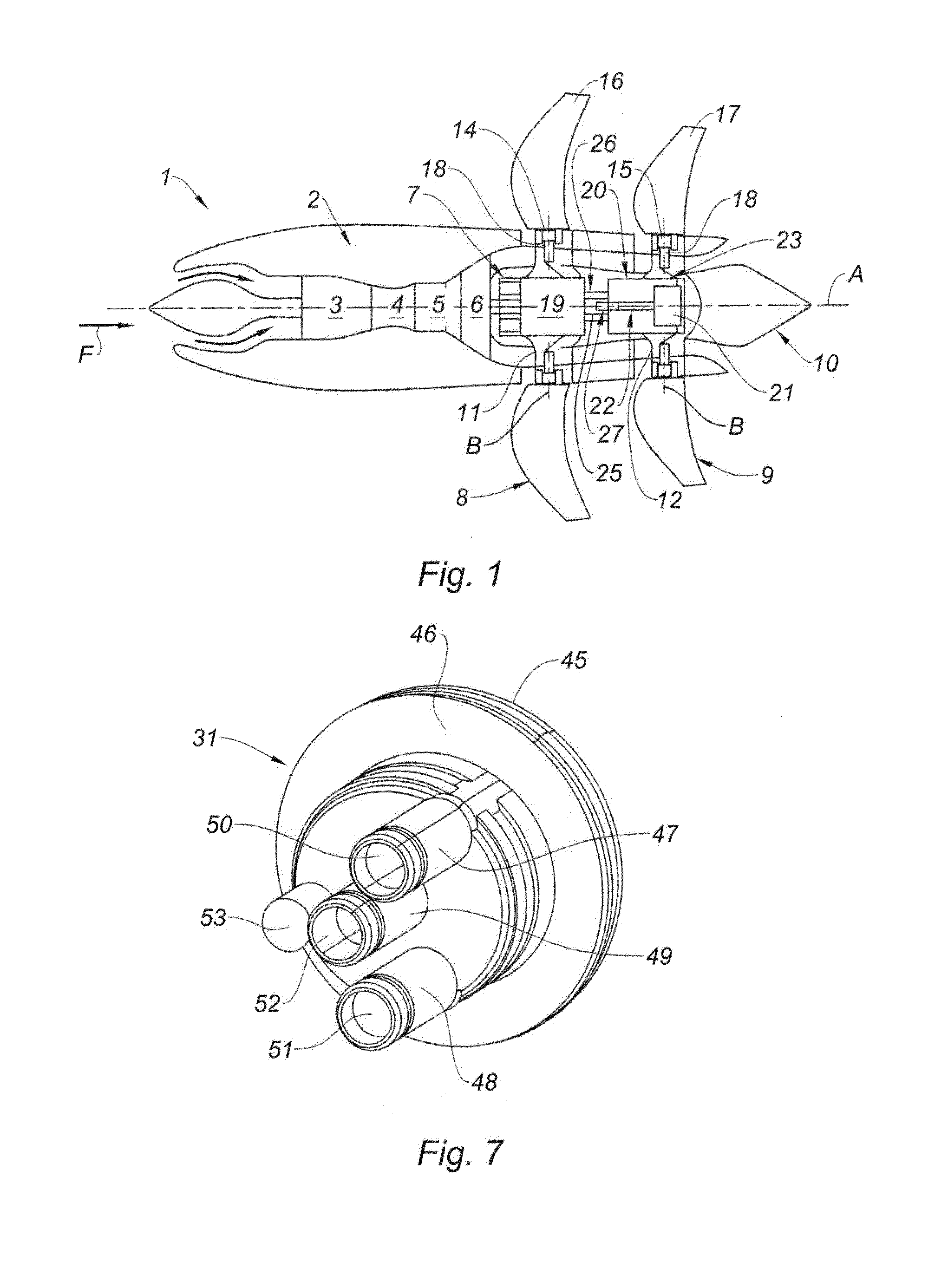 Device for the blind coupling of fluidic, electrical or similar supplies, to a receiving control mechanism