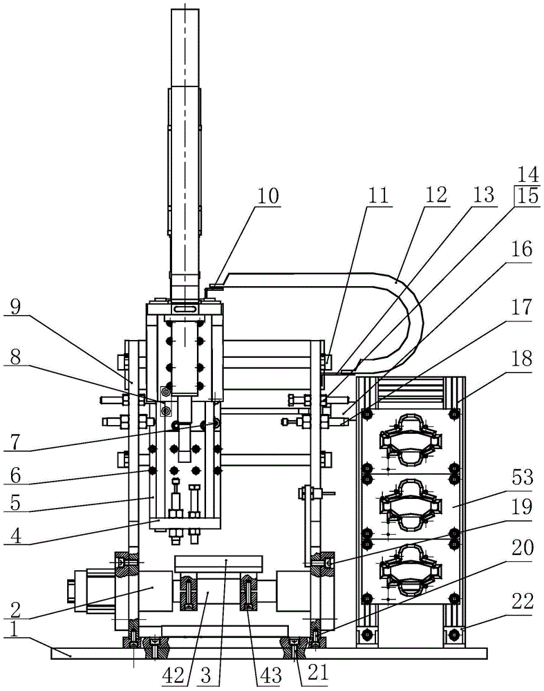 An electric caliper assembly assembly tool