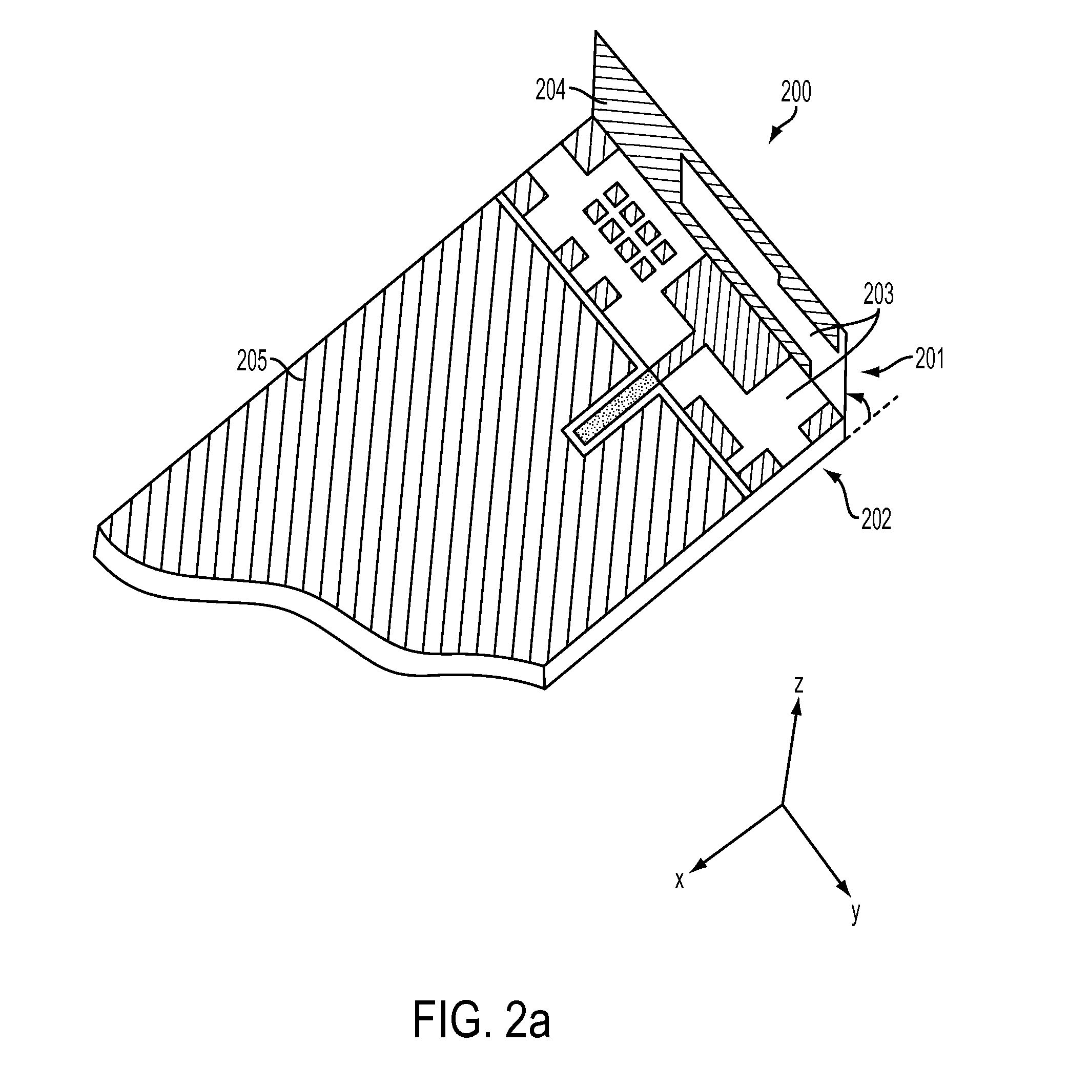 Multi-angle ultra wideband antenna with surface mount technology methods of assembly and kits therefor