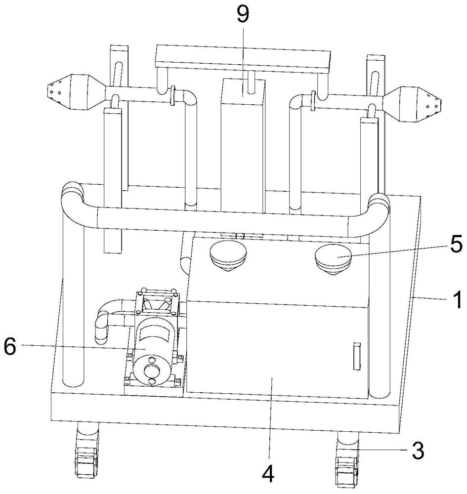 Inoculation device special for silage lactic acid bacteria