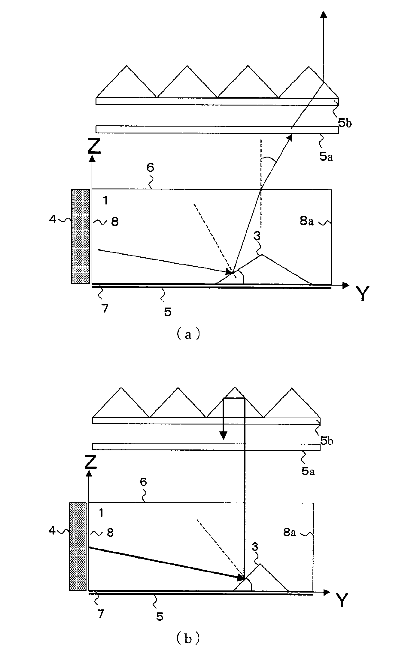 Surface light source element and image display device having the surface light source element