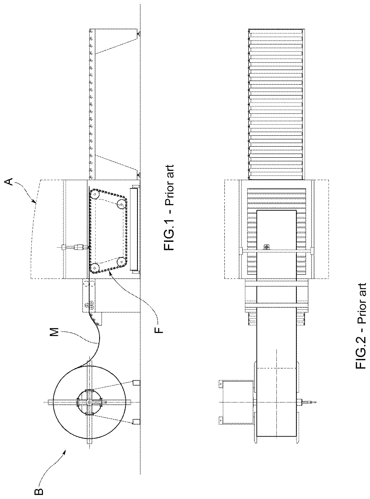 Apparatus and method for laser or plasma cutting of pieces of laminar material wound in coil