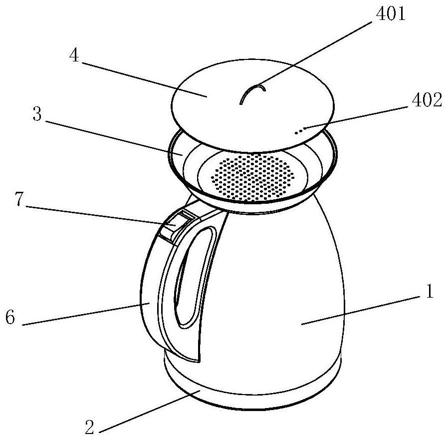 A multifunctional portable kettle and its control method