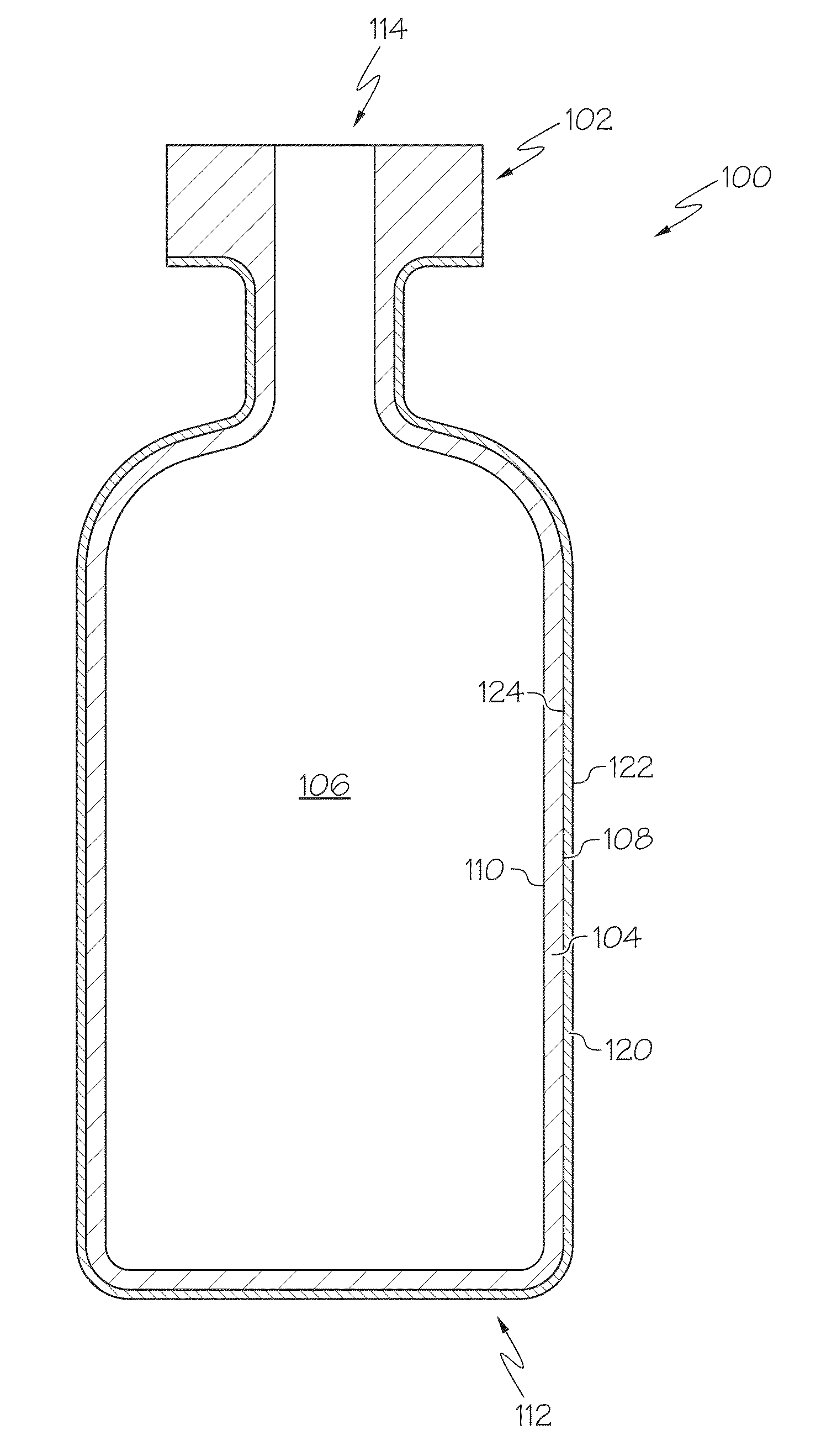 Pharmaceutical glass coating for achieving particle reduction