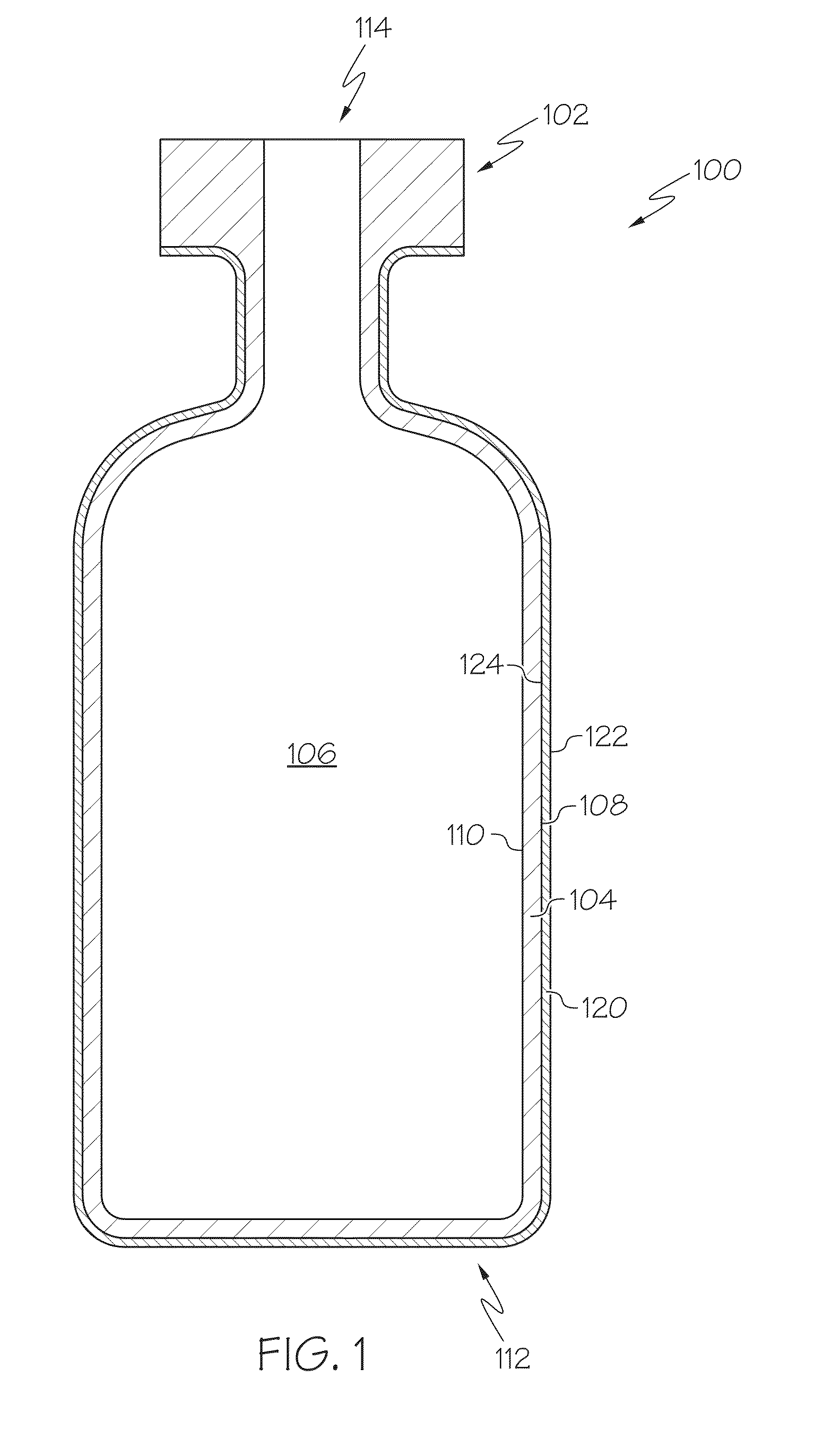 Pharmaceutical glass coating for achieving particle reduction