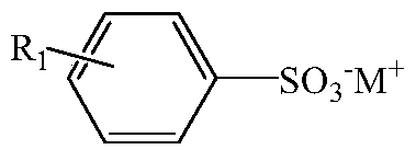 A kind of liquid detergent composition and the method for adjusting its rheological property