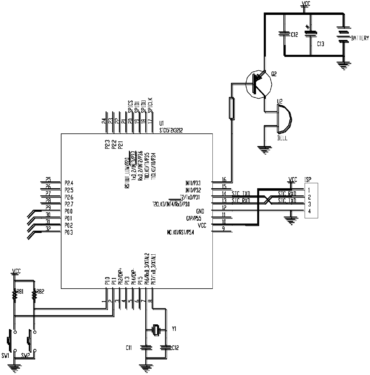 Household intermittent electric leakage alarm device