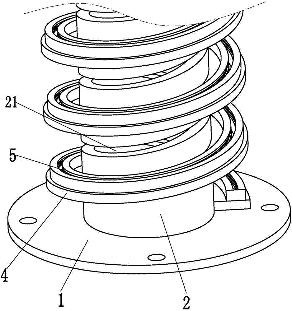 Radar signal communication antenna capable of collecting and recycling rainwater resource