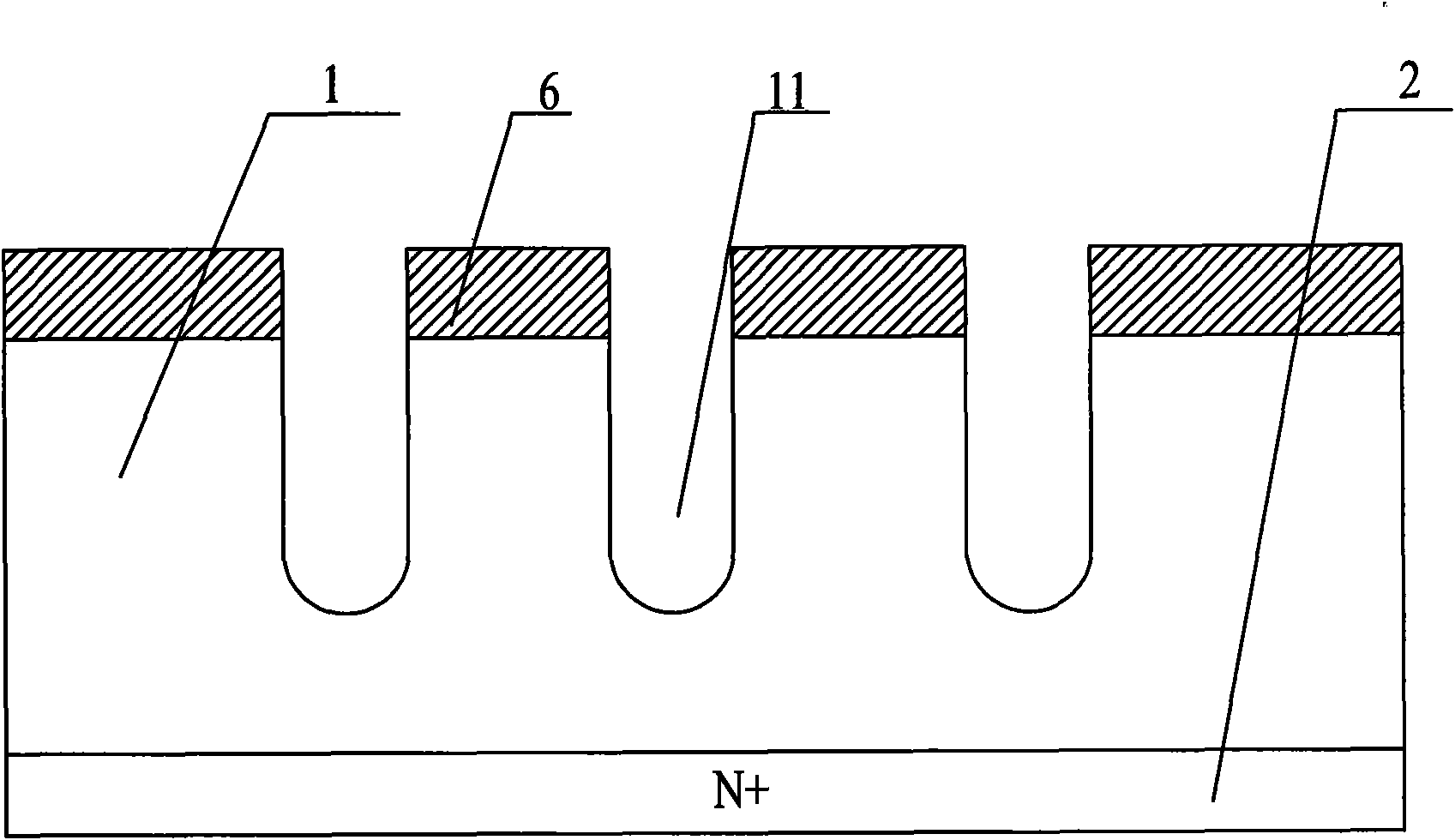 Grooved semiconductor rectifier and manufacturing method thereof