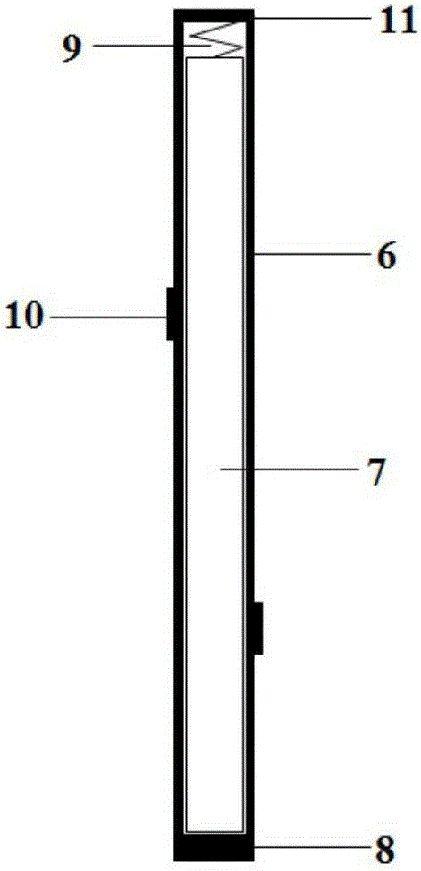 Reactor shielding layer component with high density and large neutron-absorption cross section