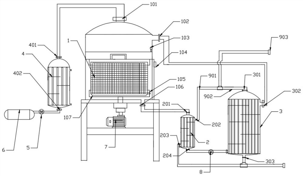 A kind of low-temperature vacuum frying equipment and processing method