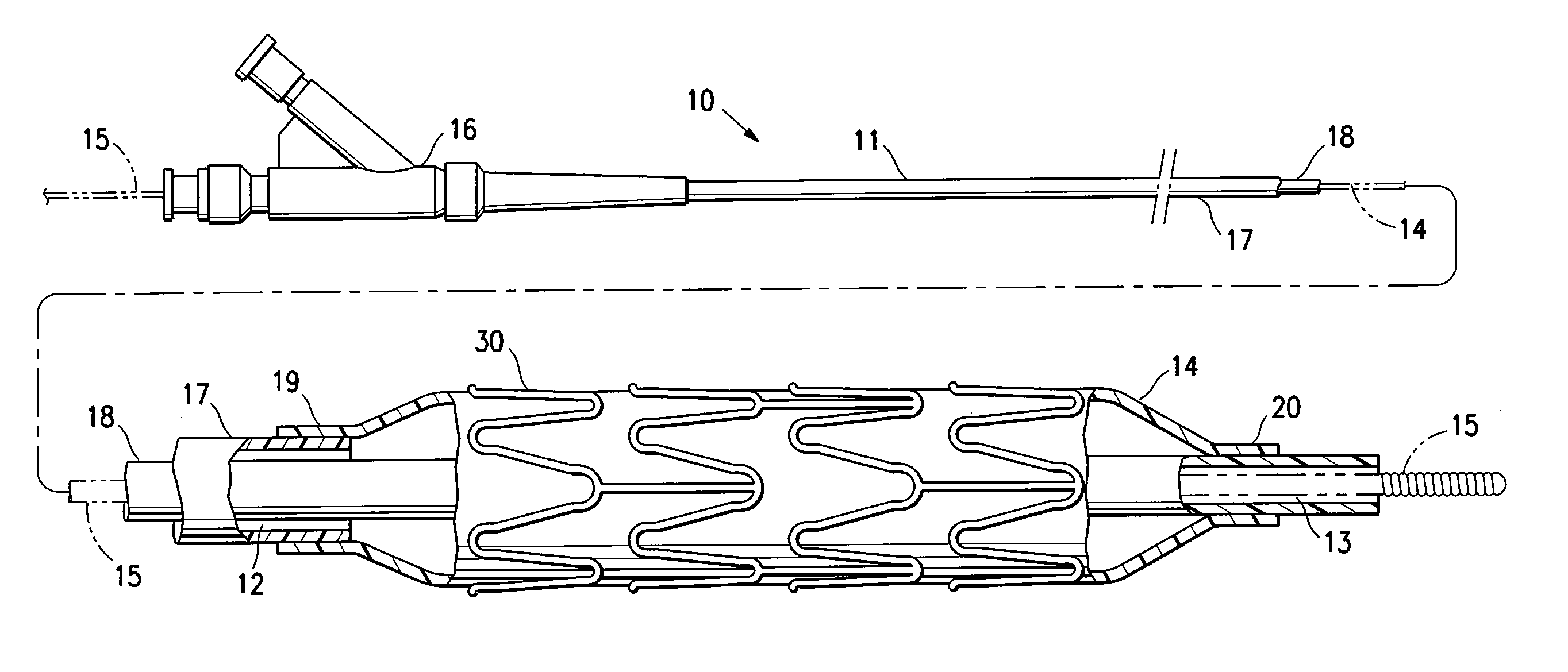 Stent delivery catheter with improved stent retention and method of making same